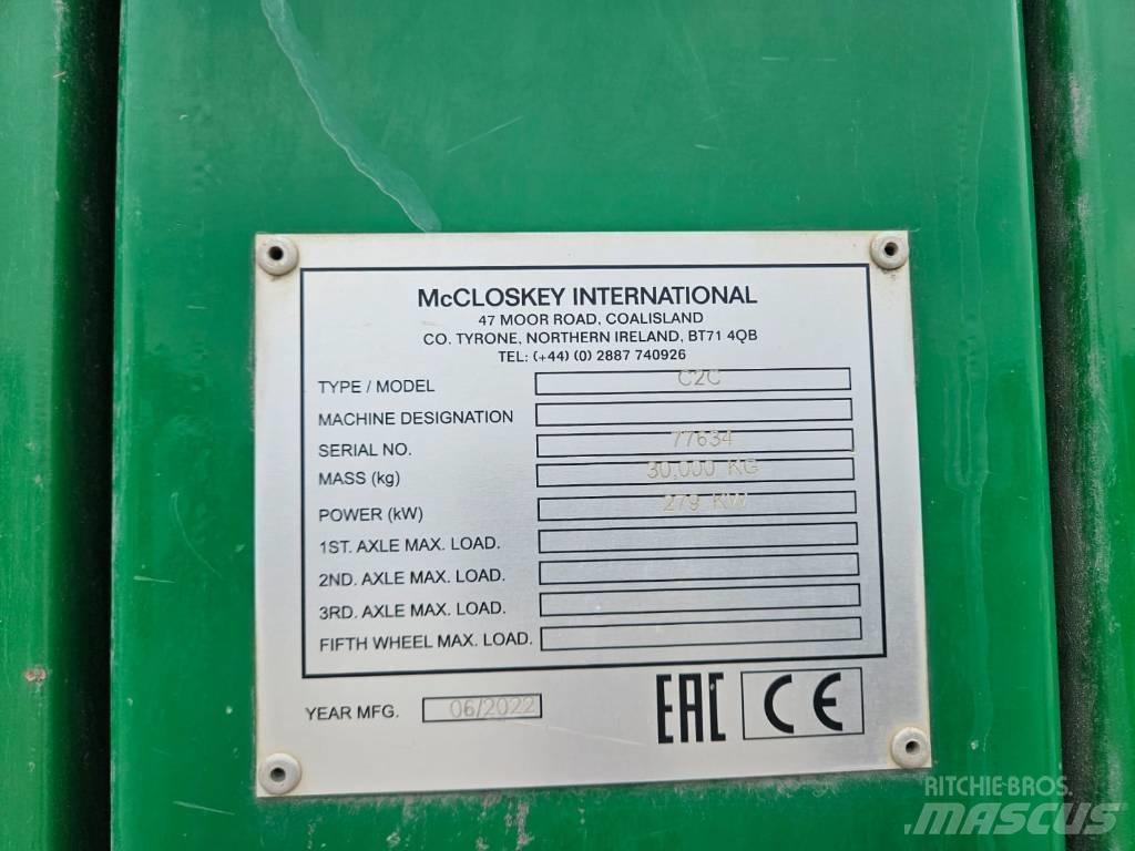 McCloskey C2C Mobilūs smulkintuvai