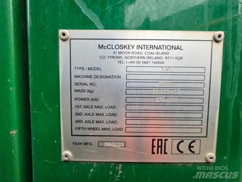 McCloskey C2C Mobilūs smulkintuvai