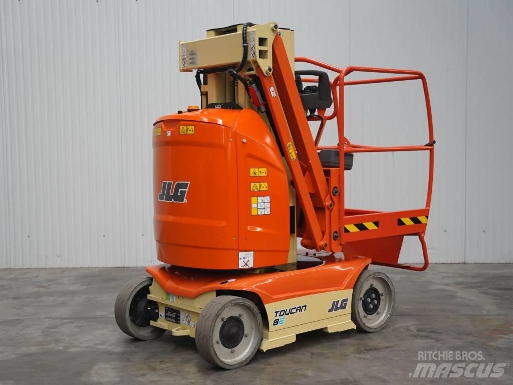 JLG Toucan 8 E Vertikalūs stiebiniai keltuvai