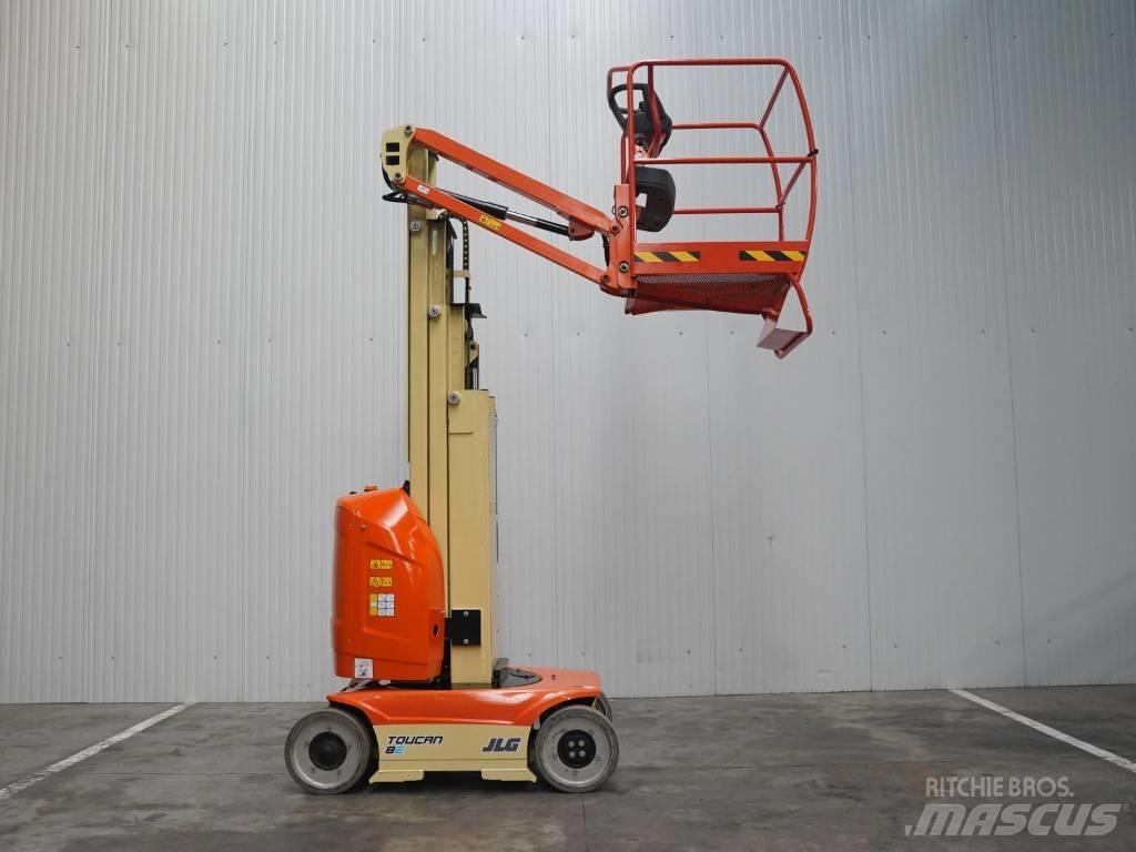 JLG Toucan 8 E Vertikalūs stiebiniai keltuvai