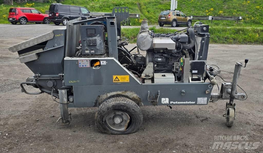 Putzmeister P 720 Betono padavimo siurbliai