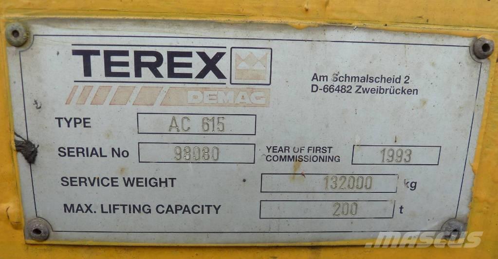 Demag AC 615 Visureigiai kranai