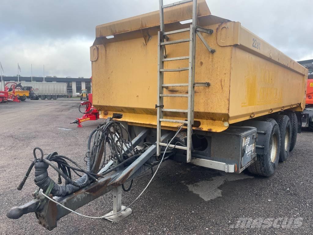 Metsjö Meta Dump 6.3 Savivartės priekabos