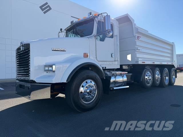 Kenworth T 800 Savivarčių priekabų vilkikai