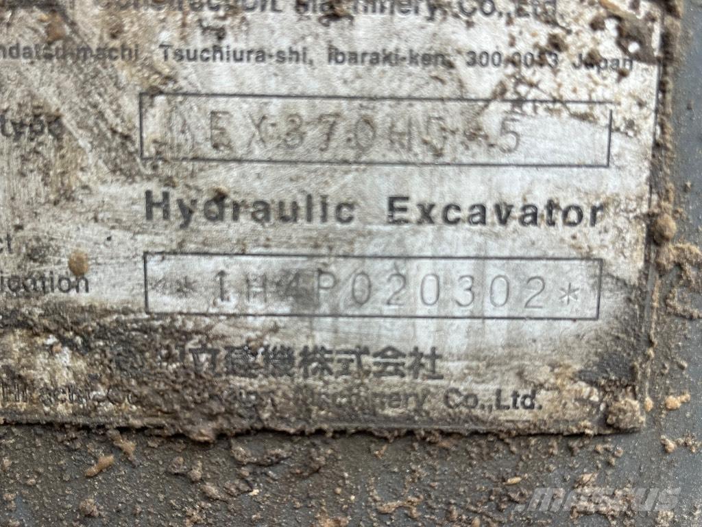 Hitachi Ex370-5 Vikšriniai ekskavatoriai