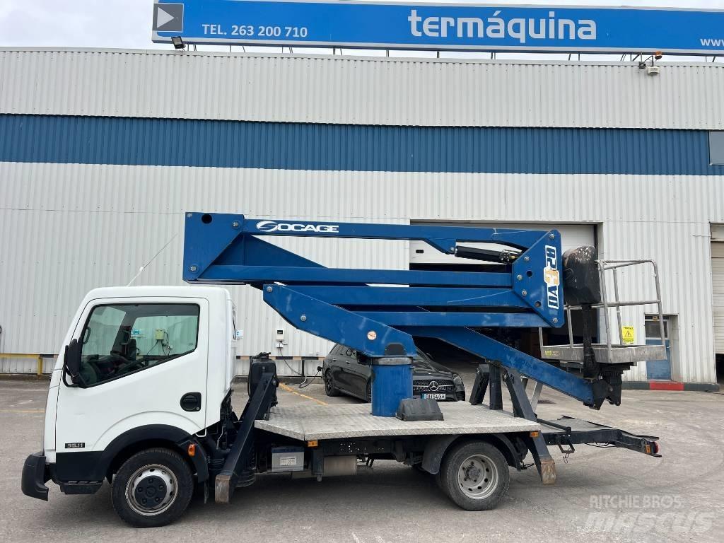 Nissan CABSTAR 35.11 Ant vilkikų montuojamos kėlimo platformos