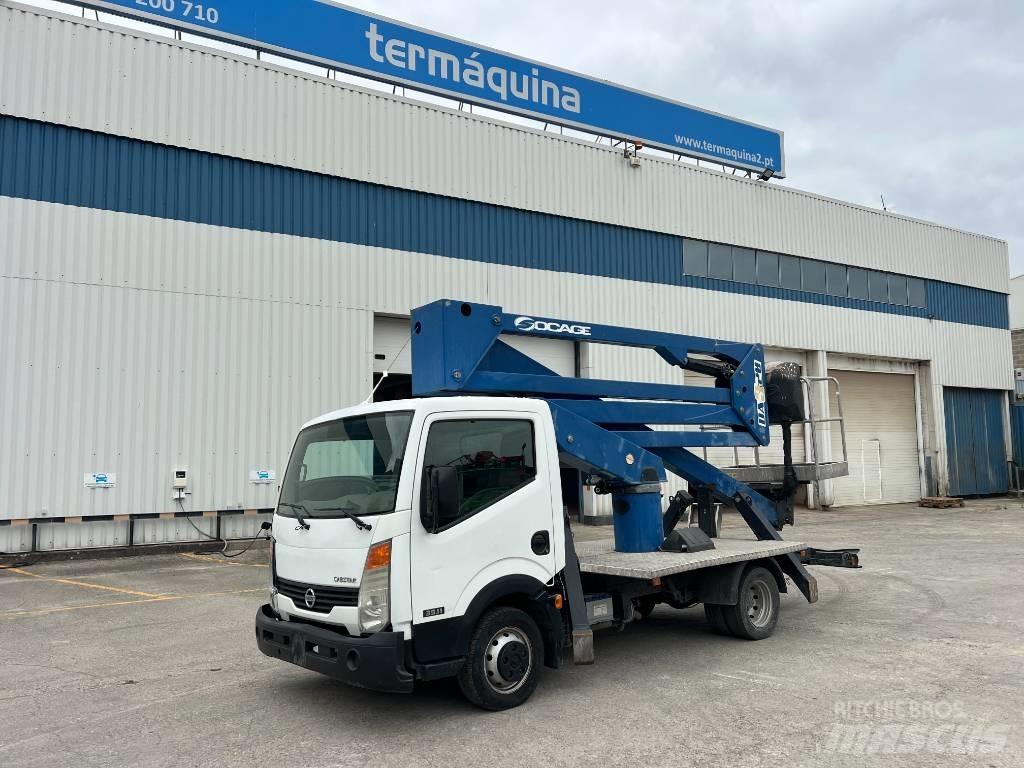 Nissan CABSTAR 35.11 Ant vilkikų montuojamos kėlimo platformos