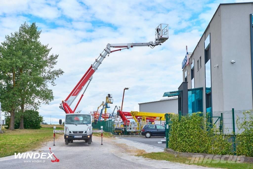Multitel MJ 226 Ant vilkikų montuojamos kėlimo platformos