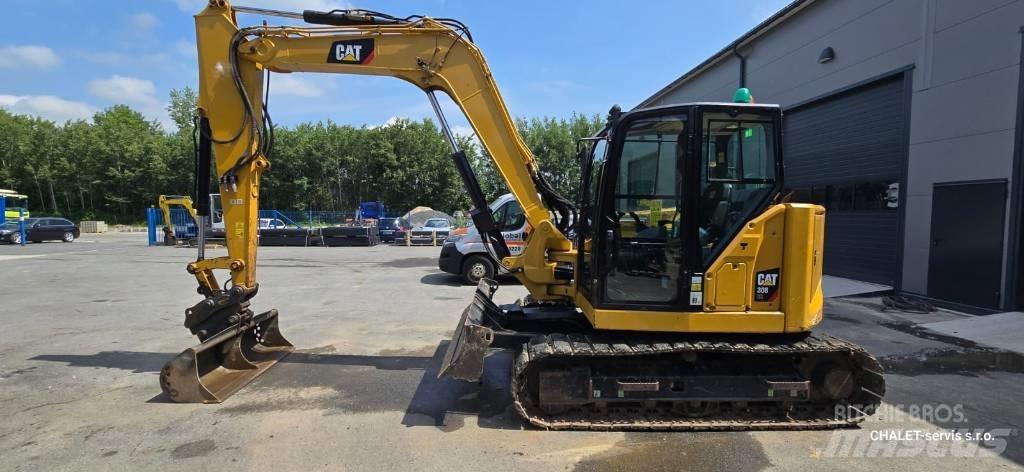 CAT 308 CR Vidutinės galios ekskavatoriai 7-12 t