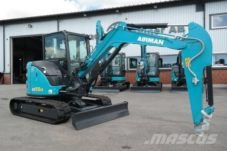 Airman AX 55 U-7 Mini ekskavatoriai < 7 t