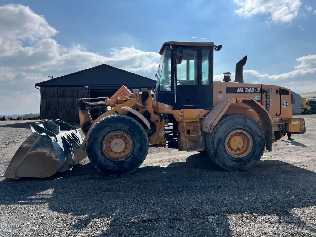 Hyundai HL 740-7 A Naudoti ratiniai krautuvai