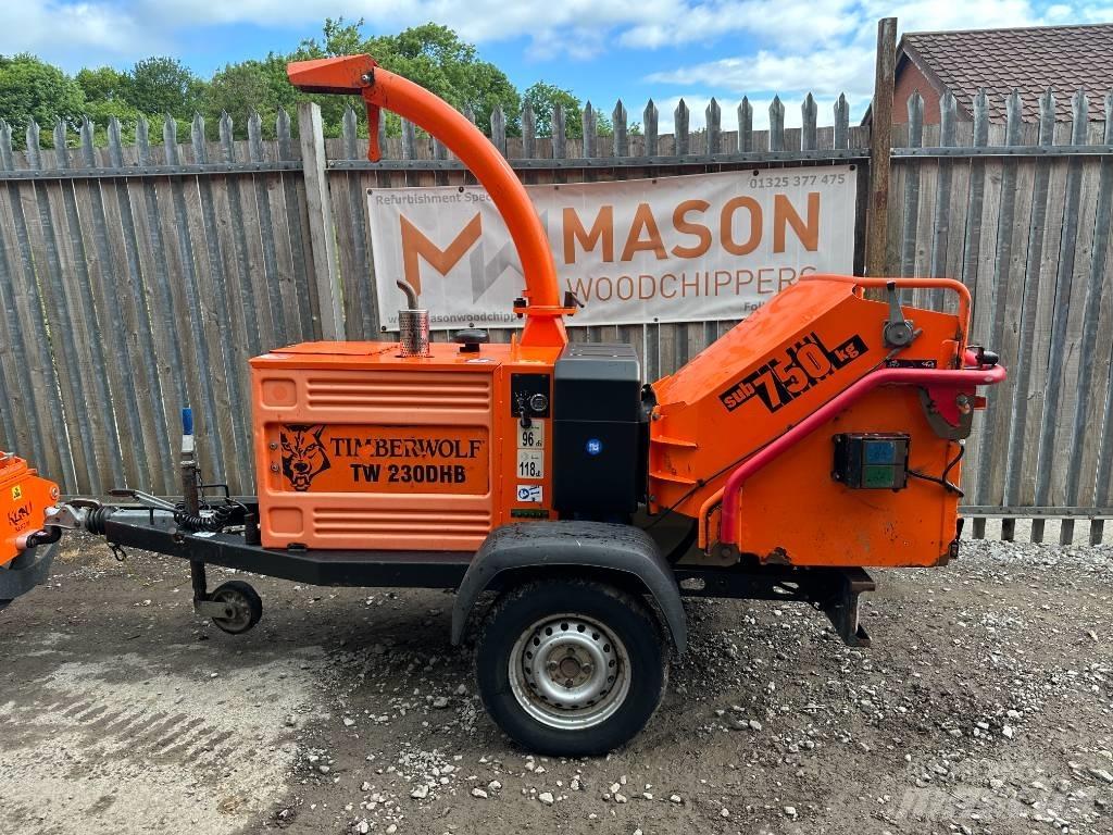 Timberwolf TW230/DHB Medienos smulkintuvai