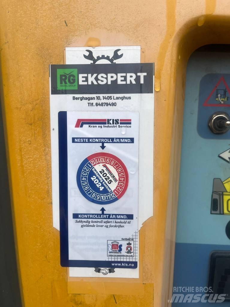 Haulotte HT 23 RTJ Kompaktiškas savaeigis strėlinis keltuvas