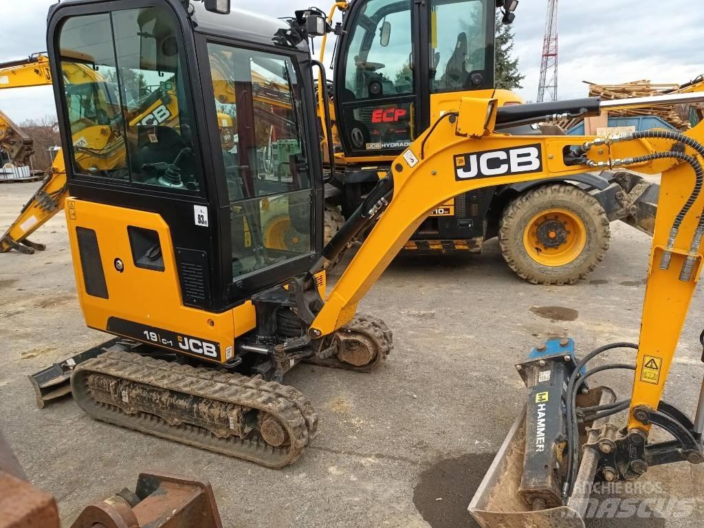 JCB 19 C-1 Mini ekskavatoriai < 7 t