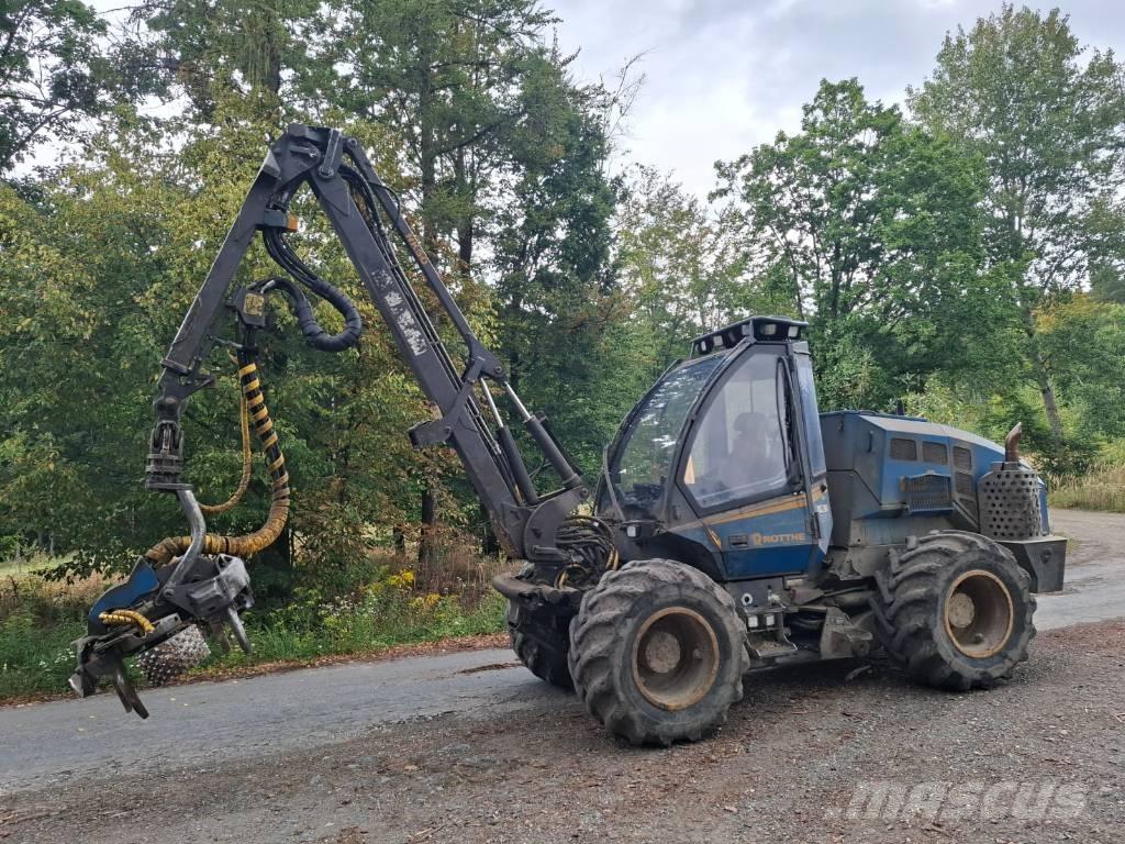 Rottne H8D Miško technika (Harvesteriai)