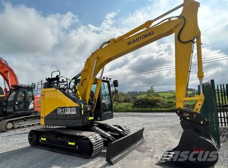 Sumitomo SH1305 Vidutinės galios ekskavatoriai 7-12 t