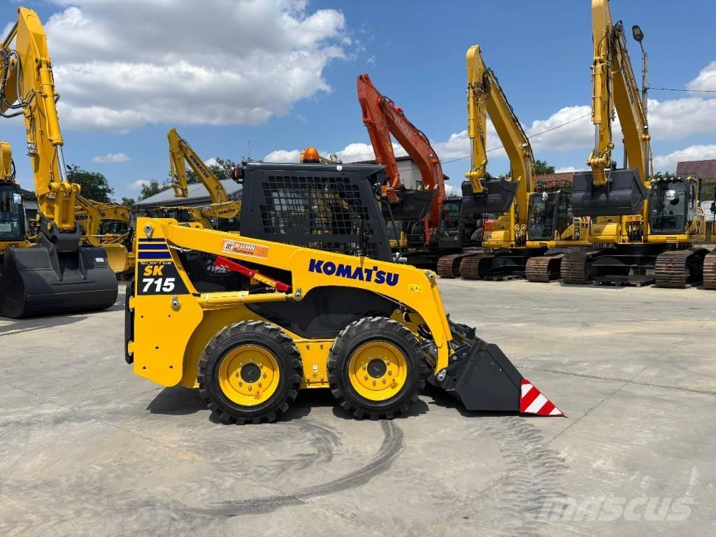 Komatsu SK 715-8 Krautuvai su šoniniu pasukimu