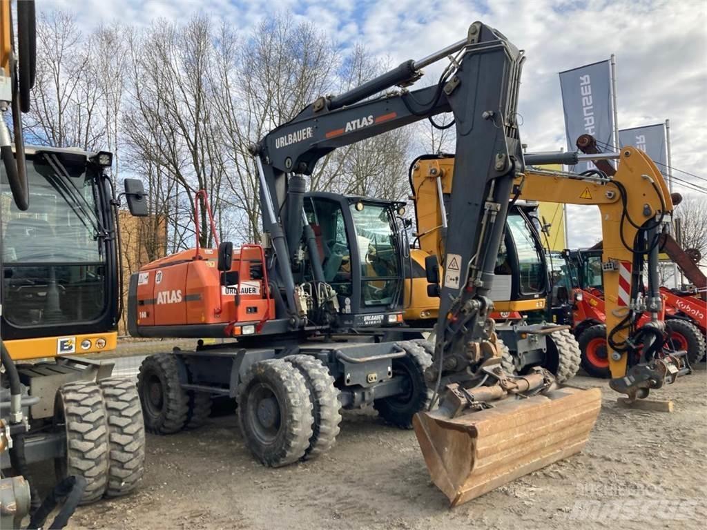 Atlas 160W Ratiniai ekskavatoriai