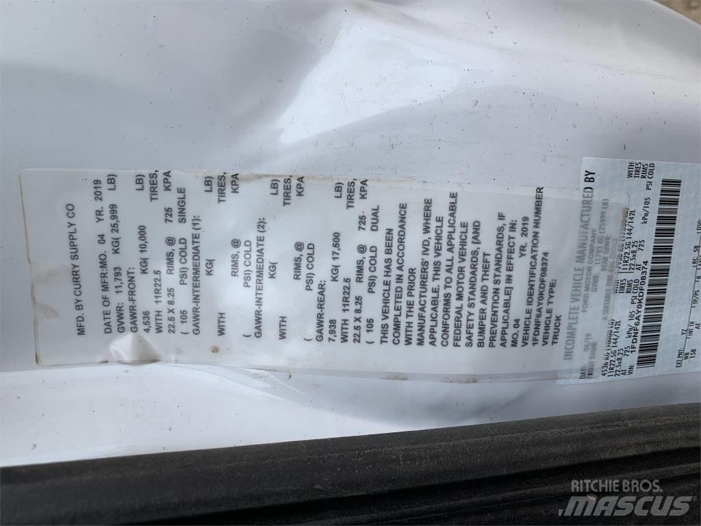 Ford F 650 XL SD Vandens sunkvežimiai