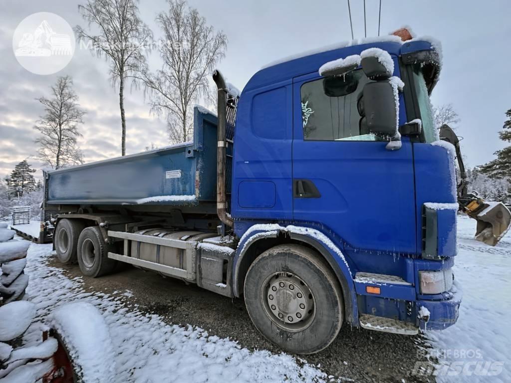 Scania R 124 GB 470 Sunkvežimiai su keliamuoju kabliu