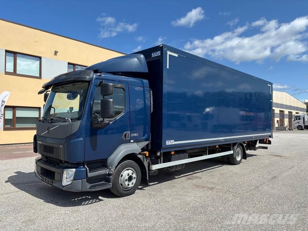 Volvo FL240 + LIFT Sunkvežimiai su dengtu kėbulu