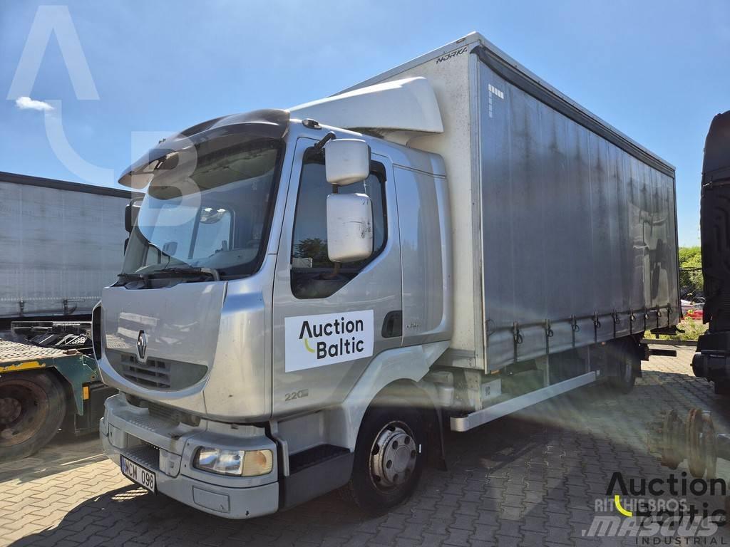 Renault Midlum Priekabos su tentu