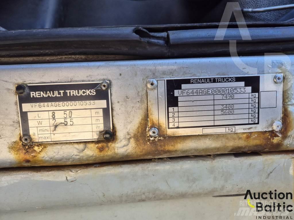 Renault Midlum Priekabos su tentu