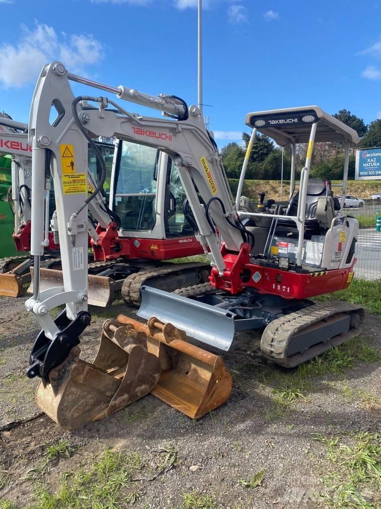 Takeuchi TB225 Mini ekskavatoriai < 7 t
