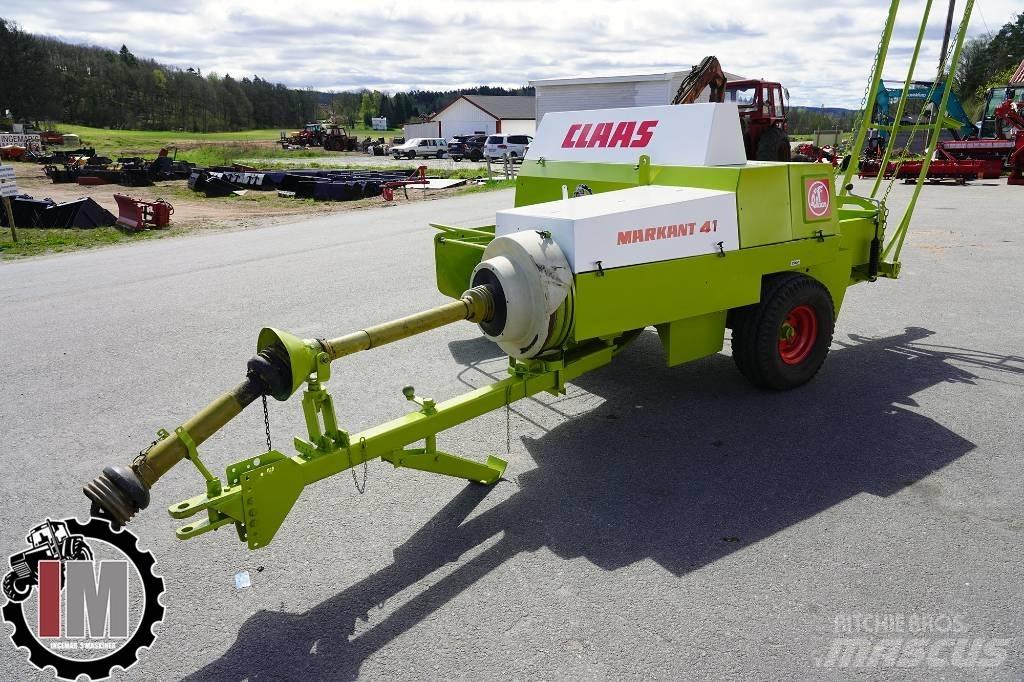 CLAAS Markant 41 Stačiakampių ryšulių presai