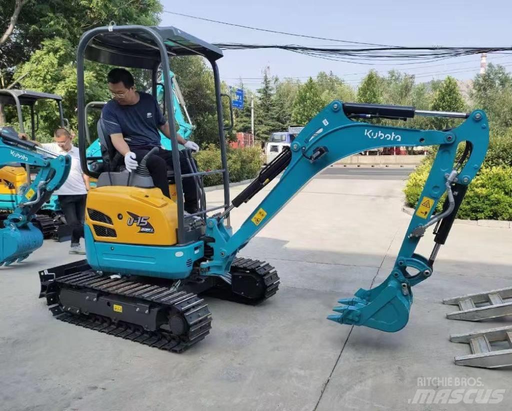 Kubota U 15 Mini ekskavatoriai < 7 t