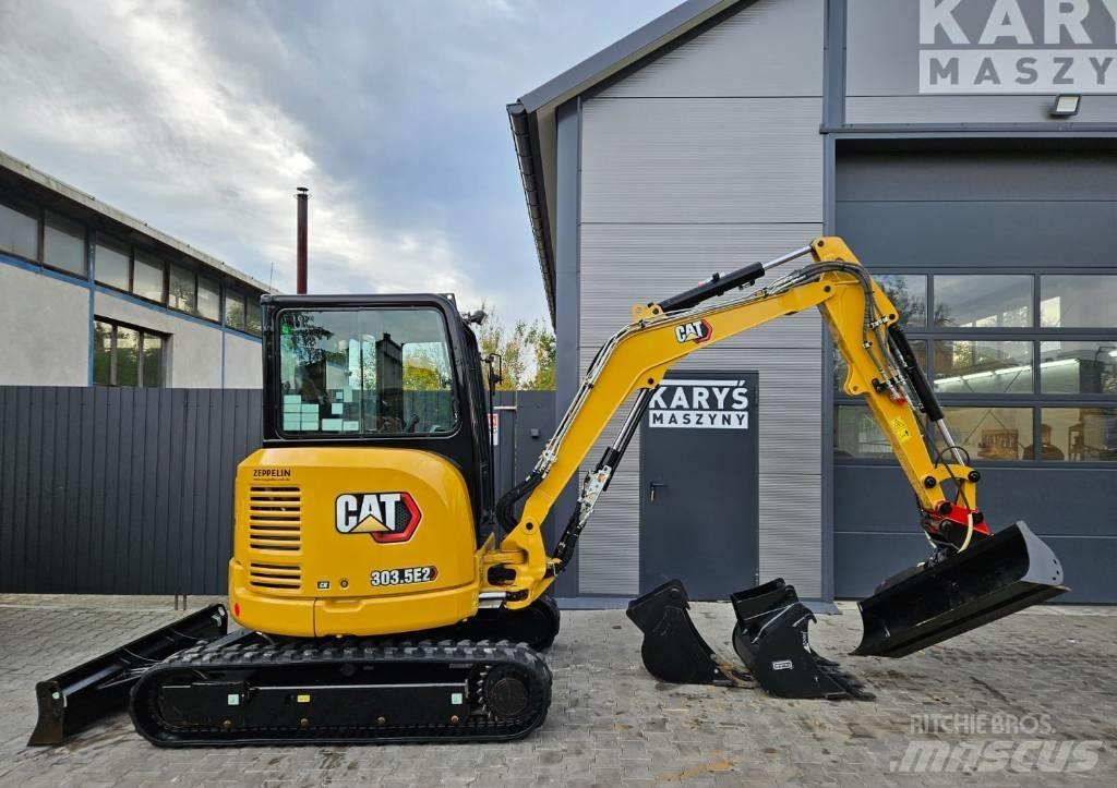CAT 303.5 E CR Mini ekskavatoriai < 7 t