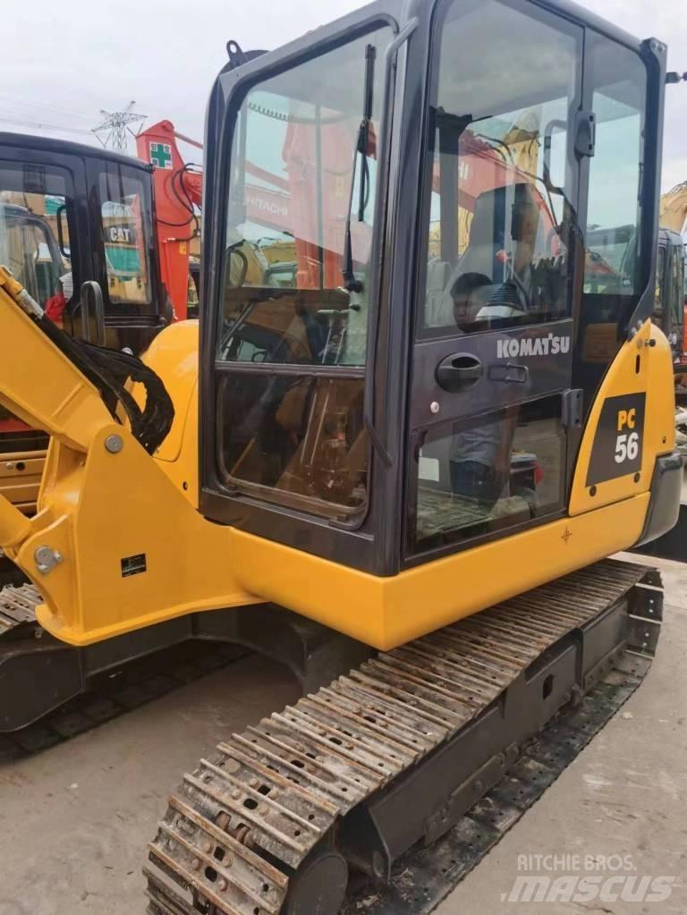 Komatsu PC 56 Vikšriniai ekskavatoriai