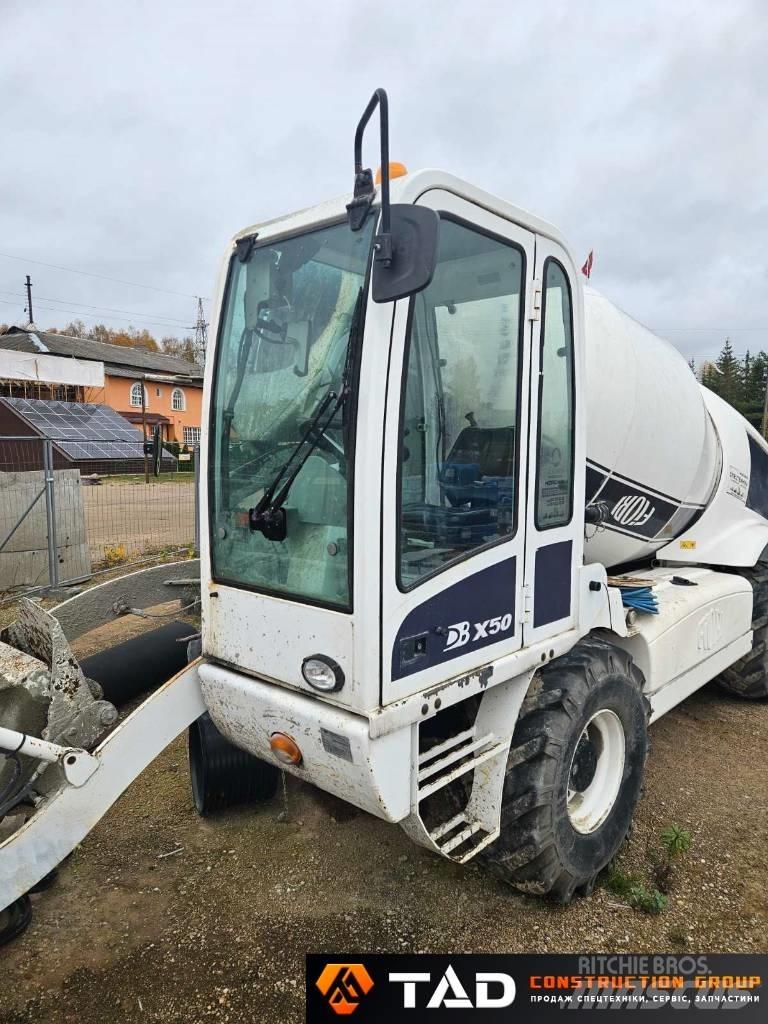 Fiori DB X50 Betono/Cemento maišytuvai