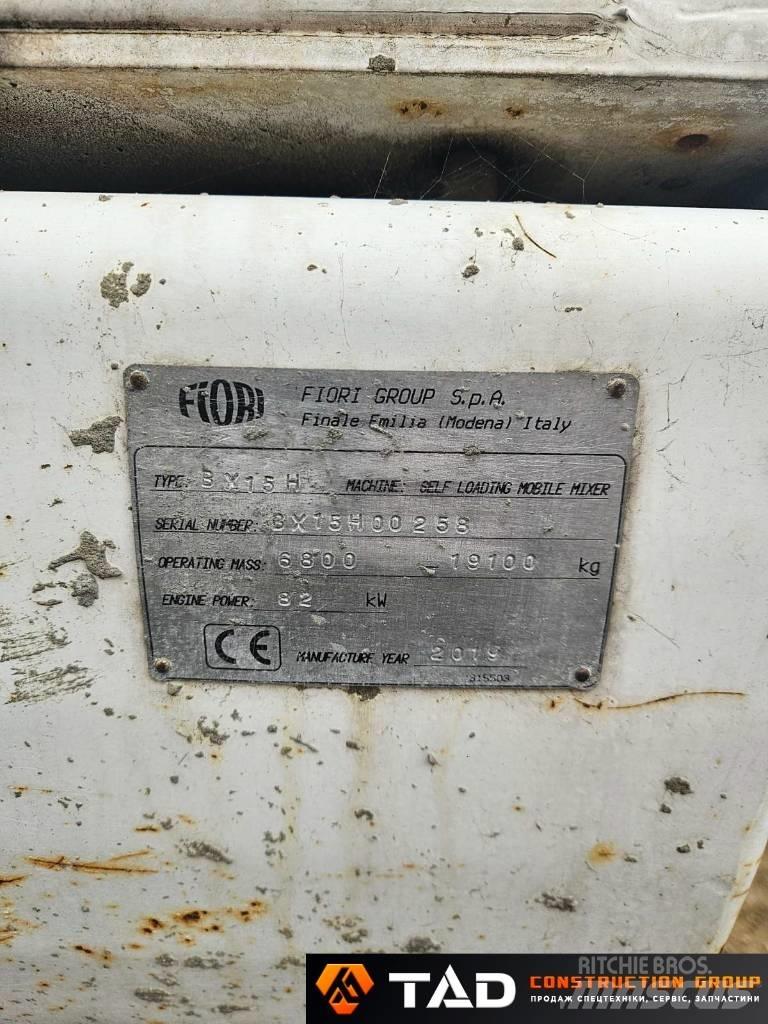 Fiori DB X50 Betono/Cemento maišytuvai