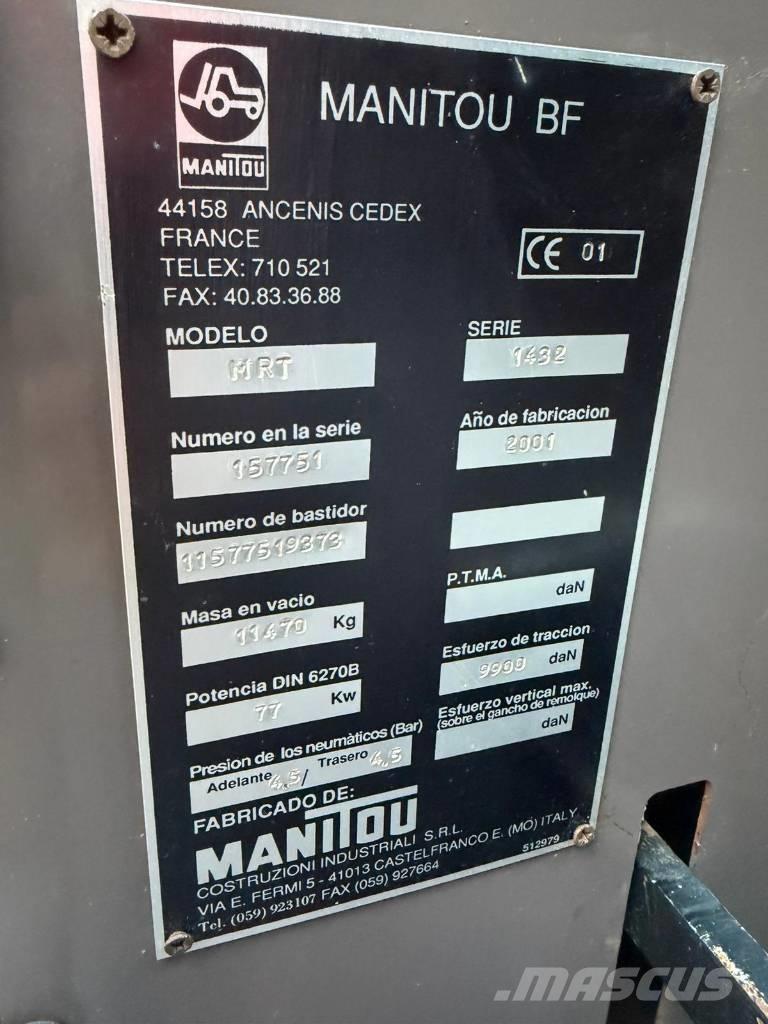 Manitou MRT 1432 Teleskopiniai krautuvai