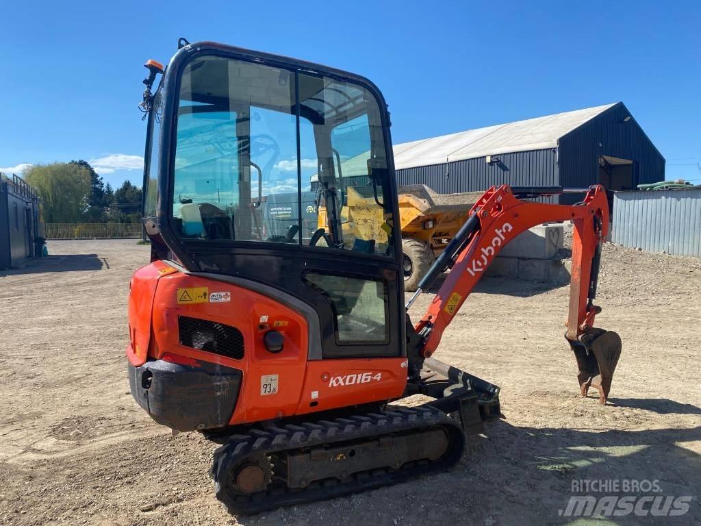 Kubota KX 016-4 Mini ekskavatoriai < 7 t
