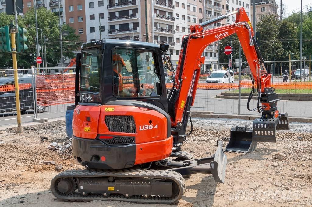Kubota U36-4 Mini ekskavatoriai < 7 t
