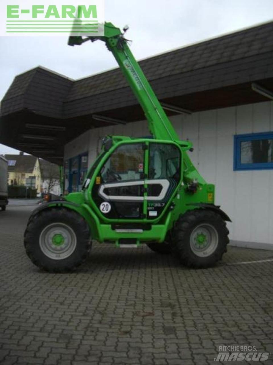 Merlo tf 38.7-120 Teleskopiniai krautuvai žemės ūkiui