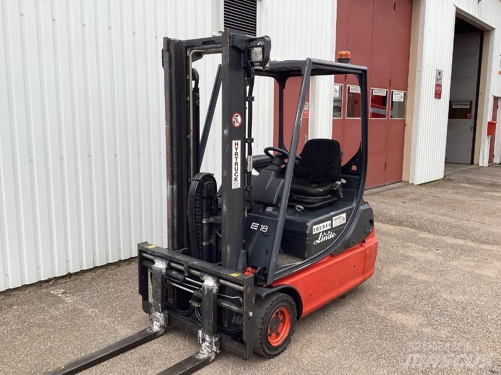 Linde E 18 C Elektriniai šakiniai krautuvai