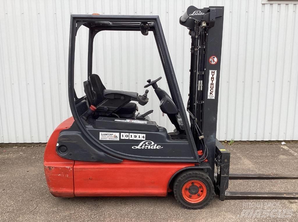 Linde E 18 C Elektriniai šakiniai krautuvai
