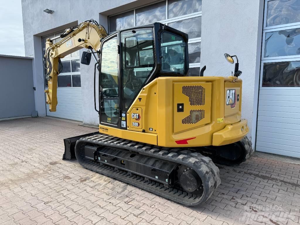 CAT 308 CR Vidutinės galios ekskavatoriai 7-12 t