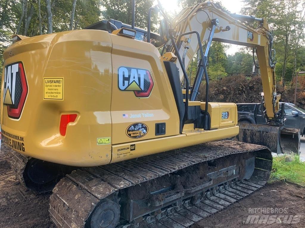 CAT 313 Vikšriniai ekskavatoriai