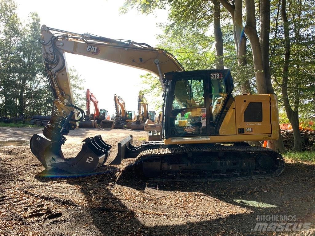 CAT 313 Vikšriniai ekskavatoriai