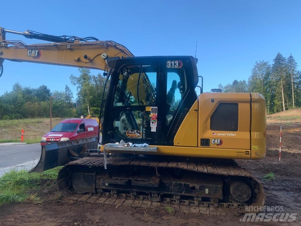 CAT 313 Vikšriniai ekskavatoriai