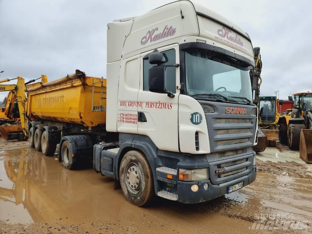 Scania R 420 Naudoti vilkikai