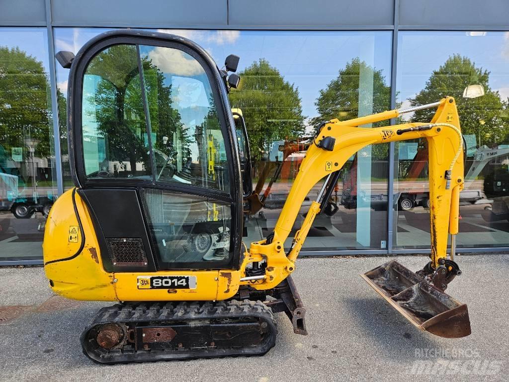 JCB 8014 Mini ekskavatoriai < 7 t
