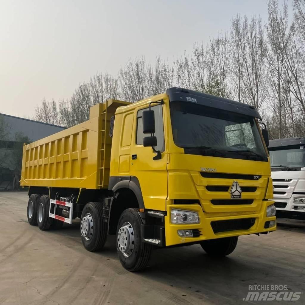Howo 371 8x4 Savivarčių priekabų vilkikai
