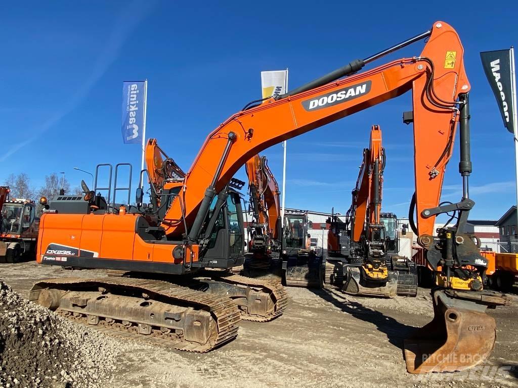 Doosan DX 235 LC-5 Vikšriniai ekskavatoriai