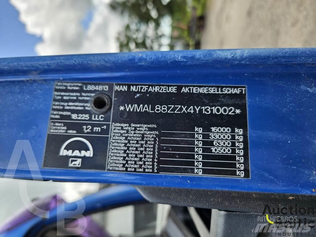 MAN 18.225 Važiuoklė su kabina