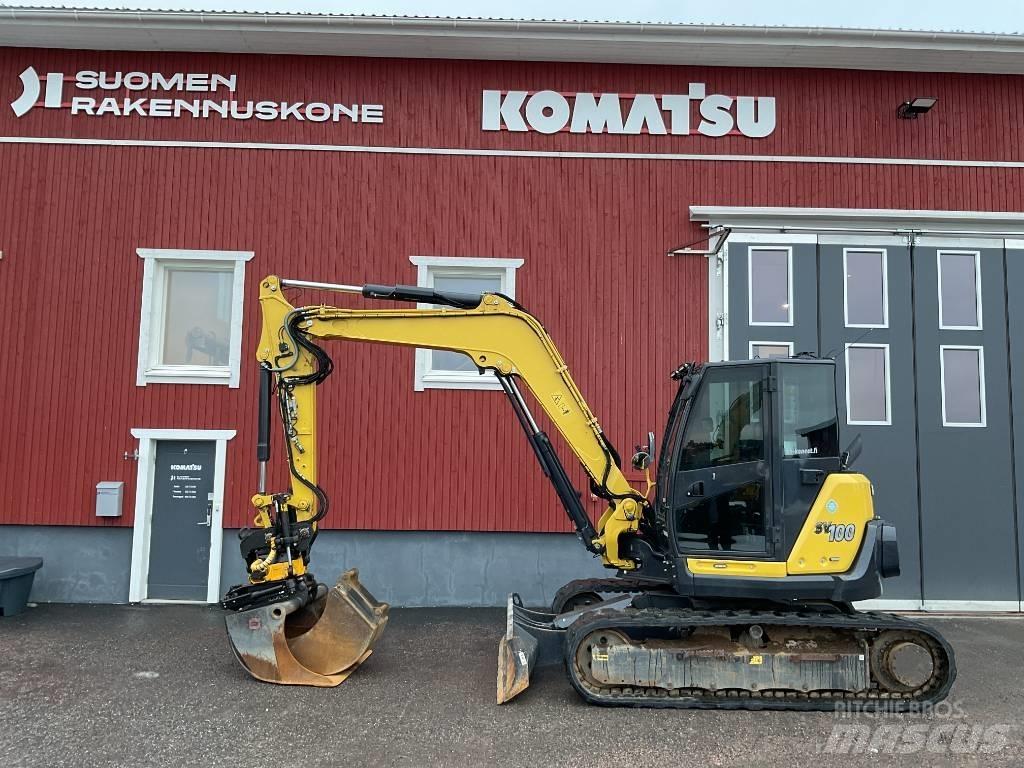 Yanmar SV100-2A Vidutinės galios ekskavatoriai 7-12 t